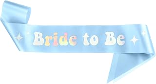 Blue Disco Bride to Be Bachelorette Sash Something Blue Before I Do Bridal Shower Decorations Last Toast on the Coast Bachelorette Sash for Bridal Party Bridal Shower Decorations