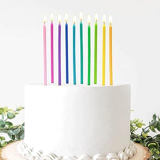 (72pcs) Birthday Decorations Cake Candles for Cake Cupcake Candle Restaurant Bar Party Wedding Decoration