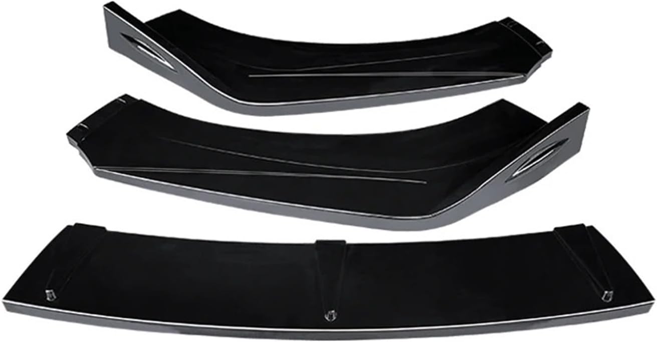 Front Lip Spoiler Body Kit For X1 E84 2011-2015 3pcs Car Front Bumper Splitter Lip Body Kit Spoiler Diffuser Deflector Accessories(Gloss Black)
