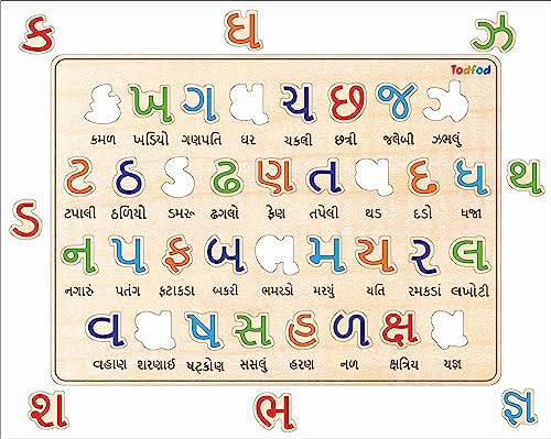 Image of Gujarati Alphabtes & Hindi Alphabets