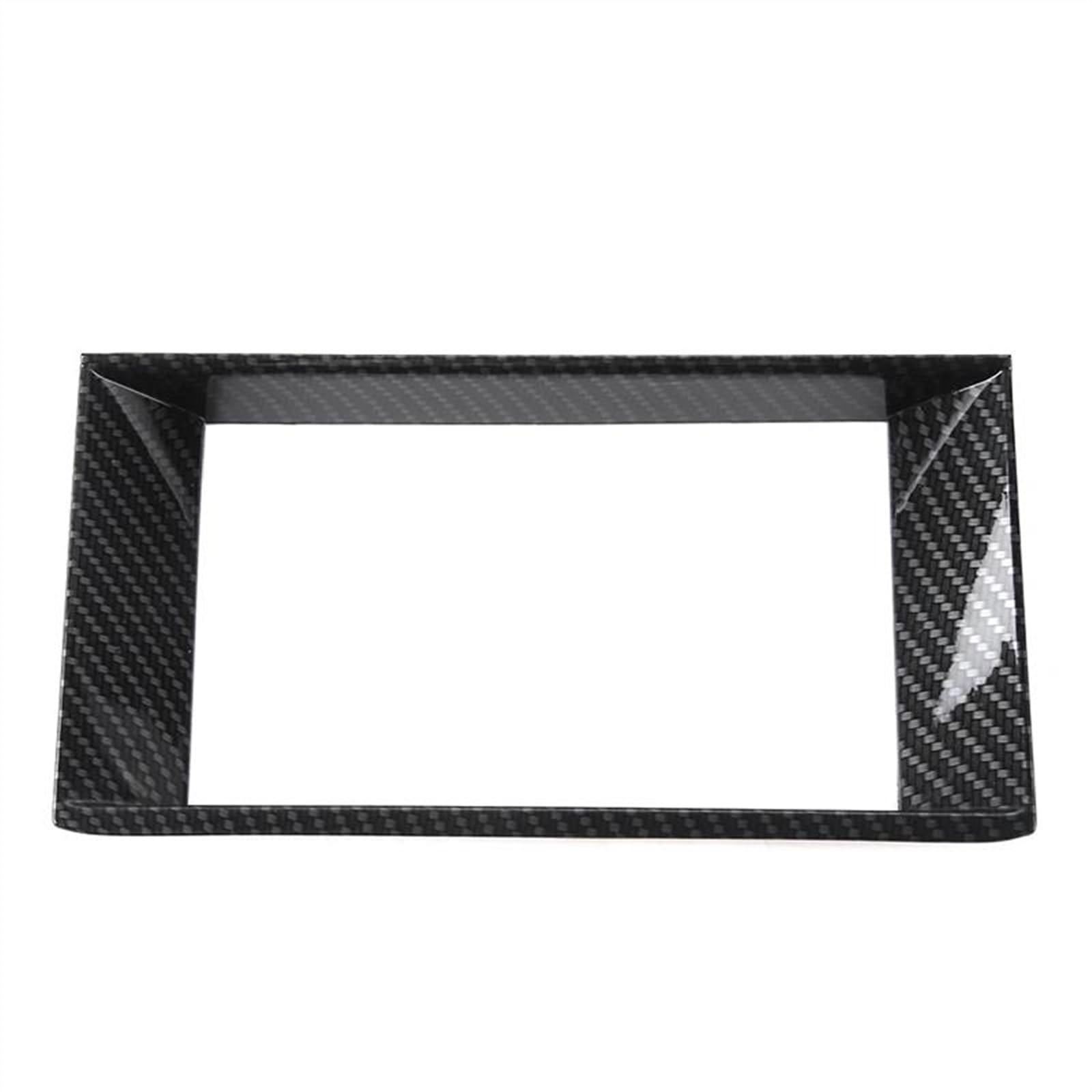 Noheeu One Color Carbon Fiber Interior Center Console Multimedia Gps Navigation Panel Cover Trim Sticker For Mustang 2015 2016 2017 Up Waterproof