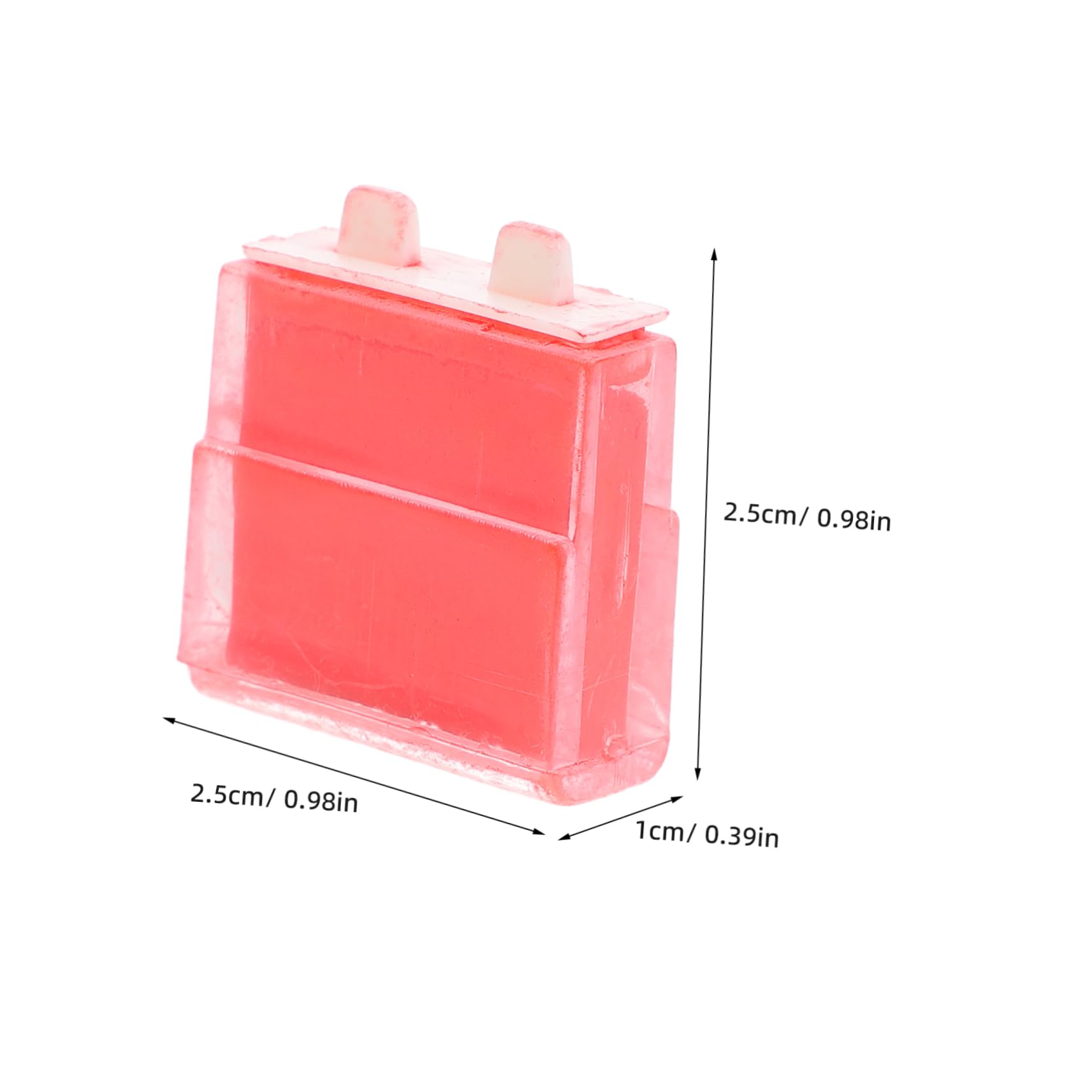 EXCEART 10pezzi Scatola Di Gessetti Da Sarto Polvere Da Cucito Rossa Accessori Per Cucito Pratici e Utili Per e Sartoria Gessetti Per Disegni Macchie