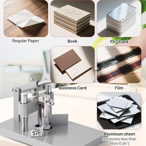 Maszyna do cięcia narożników do papieru, tworzywa sztucznego, metalu - zawiera matryce R6 mm i R10 mm, maksymalna grubość cięcia 30 mm