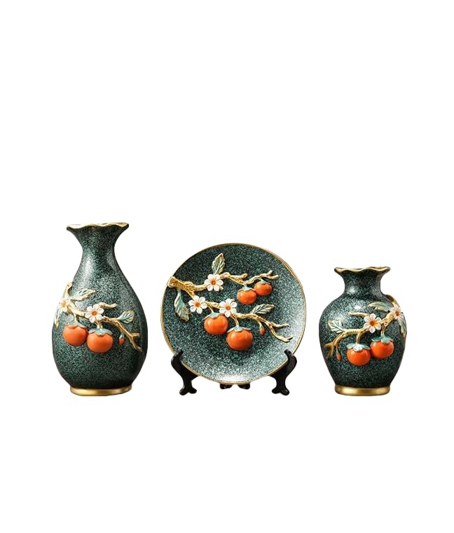 Vases céramique herbe de la pampa bleus pour petits espaces