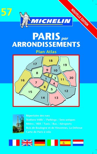 Télécharger Plan de ville : Paris par arrondissements, numéro 57 PDF Ebook En Ligne