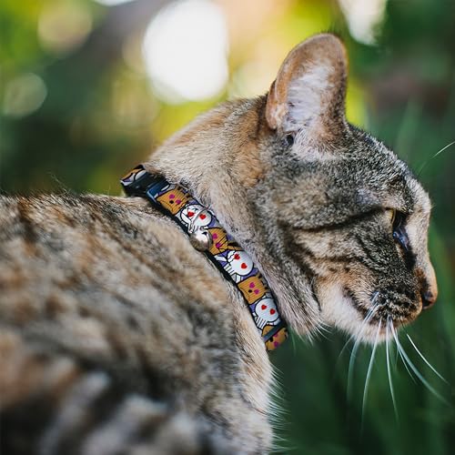 Collar de Gato Separable con cierre de seguridad y estampado BD Cartoon Close-UP 3