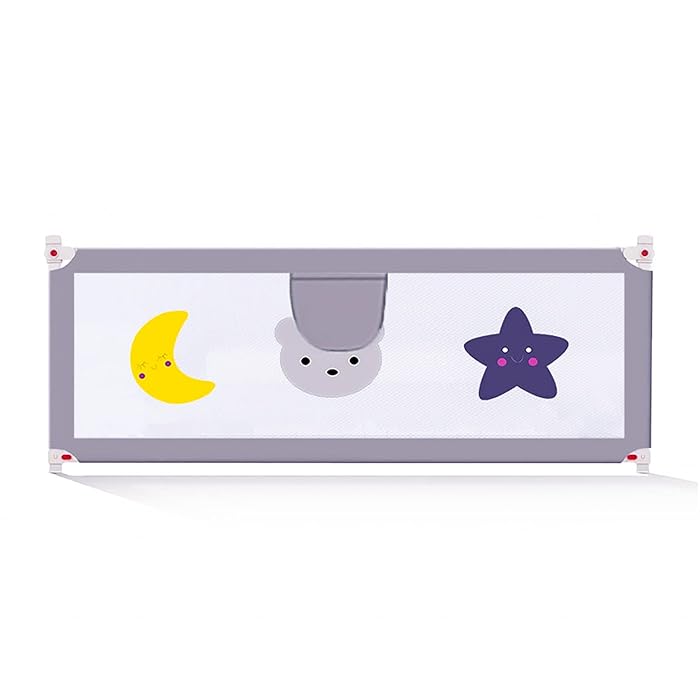 Buy Moonmen Bed Rail Bed Fall Protection Foldable Bed Rail Vertical