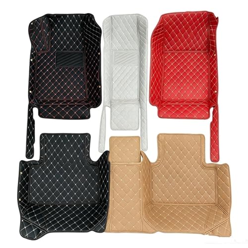 Tapis de sol auto pour Benz GL X166 étanches et protecteurs de moquette couleur Titanium1