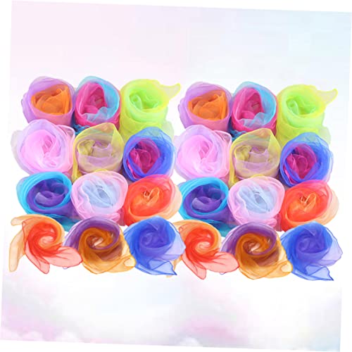 Pañuelos de seda para guarderías y actividades de expresión corporal Healeved 5