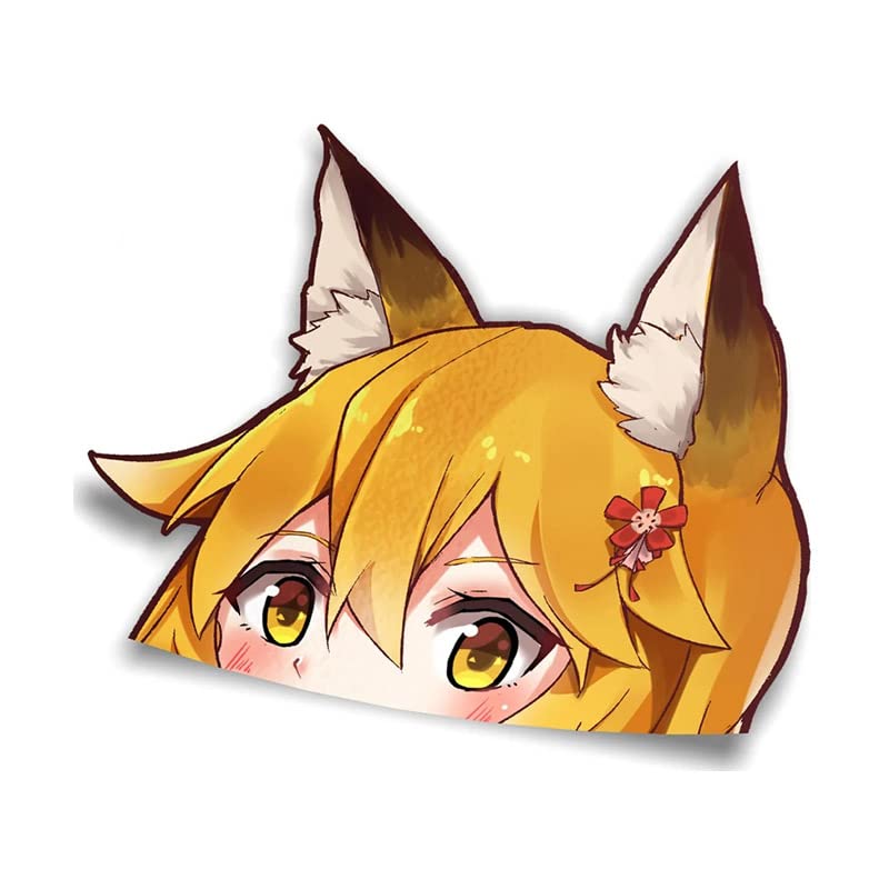 Amazon.co.jp: OOPSEMM 世話やきキツネの仙狐さんステッカー自動車
