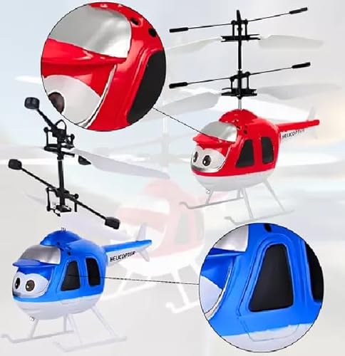 Brinquedo Helicóptero Drone Controle Remoto Sensor De Mão