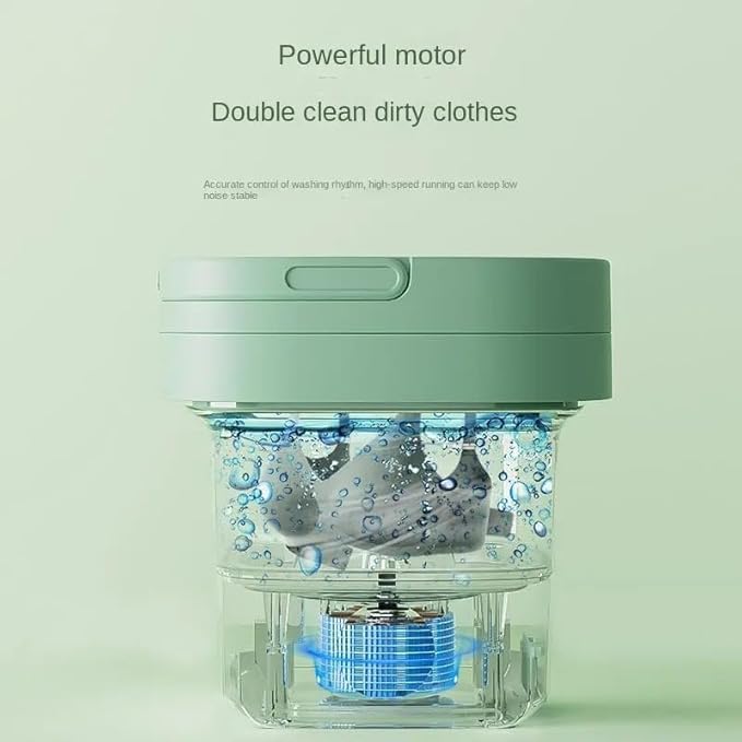 Semi Automatic FoldIng 10L Small Mini WashIng MachIne With Dryer Deep CleanIng For Underwear WashIng MachIne (A4) 2 519umn5iStL