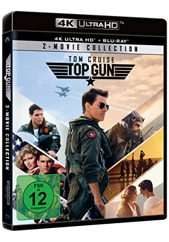 Top Gun & Top Gun: Maverick (2-Movie-Collection) – 4K Blu-ray (UHD + Blu-ray Disc)