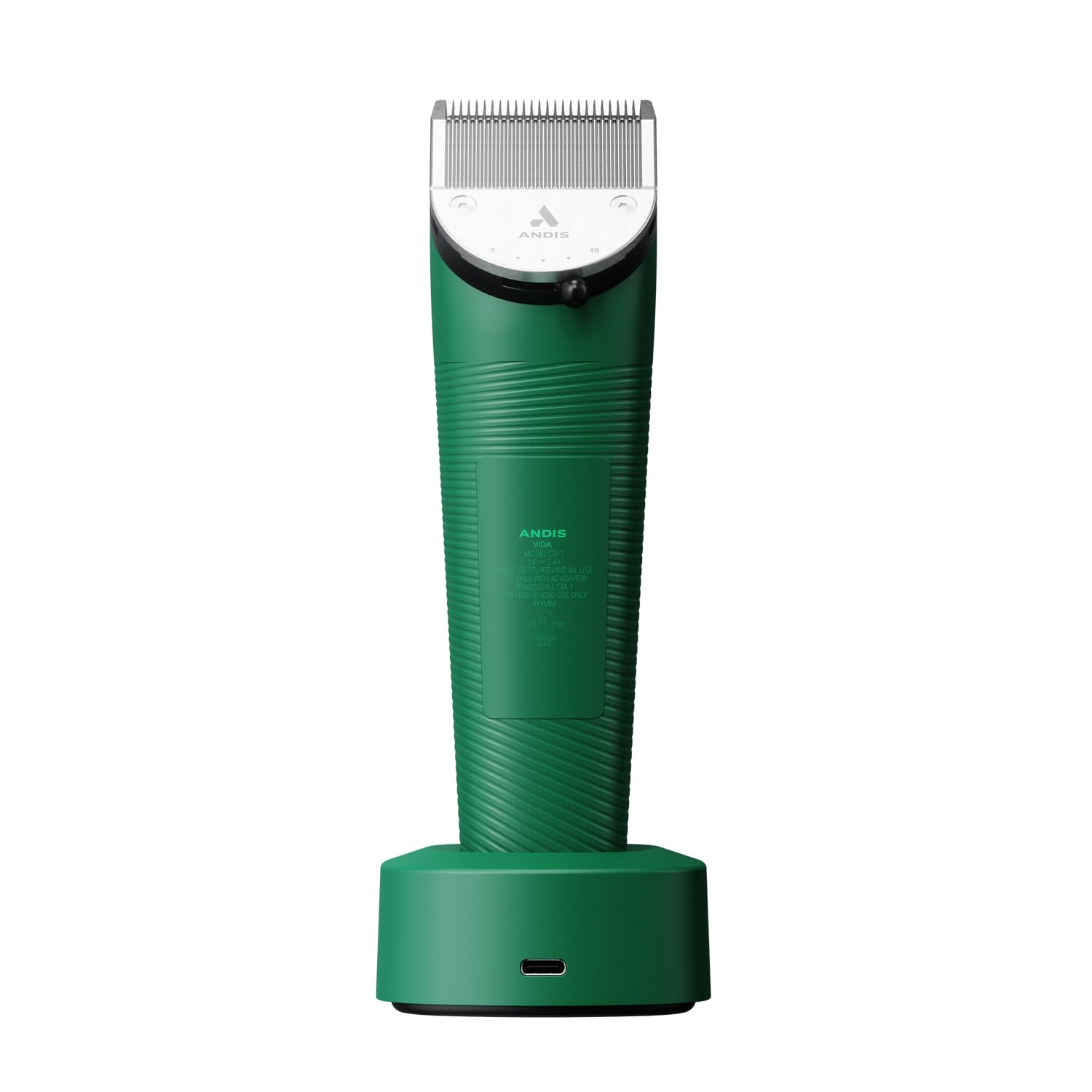 Andis 79090 CTA-1 Vida Green Trimmer, USB - C - Image 3