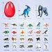 Ochido Prefilled Easter Egg Toy- 24 Easter Eggs with Animal+Dinosaur,Boy Easter Basket Stuffers for Kids,Easter Egg Hunt Game,Fillers Easter Egg for Toys Inside Bulk,Easter Gifts for Kids,Easter Party Favors