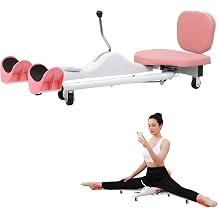 Split Machine Trainer, Adjustable 0-180  Leg Stretcher for Flexibility, Yoga, Ballet & Gymnastics, Home Stretching Equipment with Stainless Steel Frame