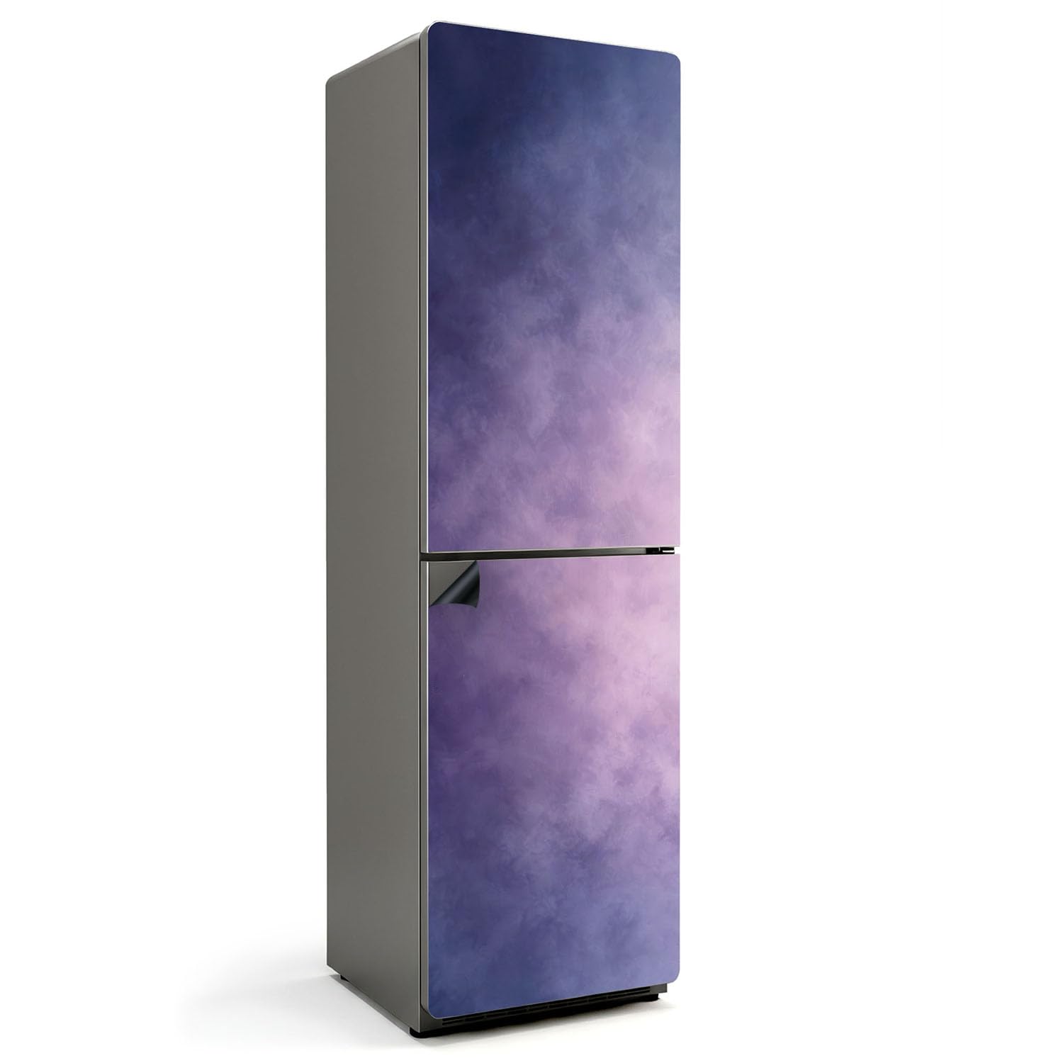 Tapis magnétique 60x205 cm pour cuisine étanche et mat décor brouillard