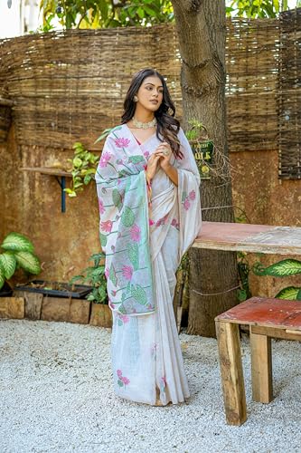 Panzora pink muga silk saree – image 3