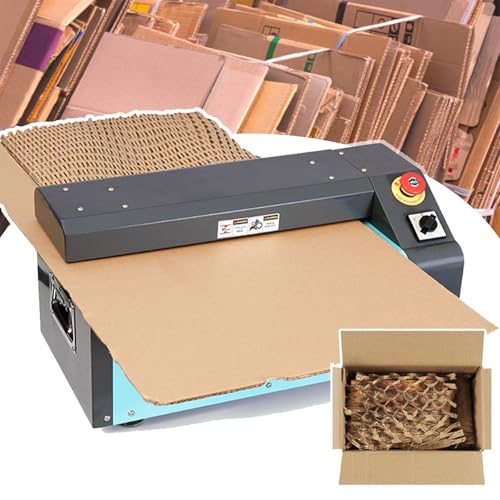 FBJAMZ Máquina cortadora de cartón, máquina cortadora de expansión de Caja corrugada, para Material de amortiguación de Bricolaje