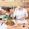 12 Inch Wood Circles for Crafts, 10Pcs Unfinished Wood Rounds for Cricut Projects, Burning, Painting, Door Hanger, DIY Wooden Crafts Gifts for Mother's Day Holiday Home Decor (10PCS) #2