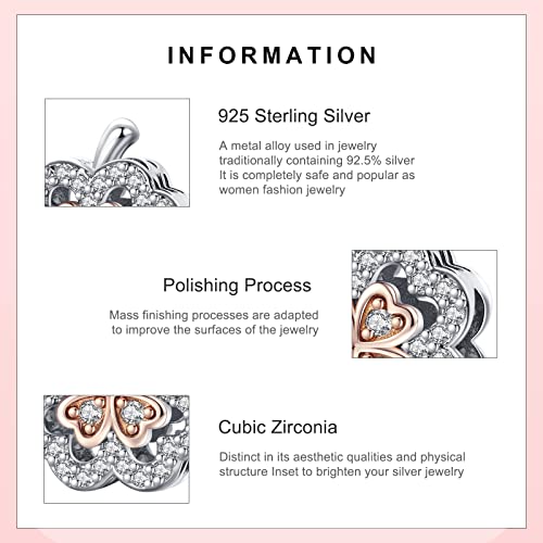 Image of Mothers Day Birthday Number Love Family Friendship Graduation Auntie Grandma Dad Mom Charms for Pandora Bracelets Necklaces, Gifts Women, for Anniversary Valentines Christmas