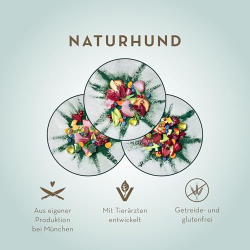 Terra Canis Pute & Ente mit Brokkoli und Melone - Naturhund, 6x400g | Premium Hundefutter in 100% Lebensmittelqualität Aller Rohstoffe | Getreide- & glutenfrei