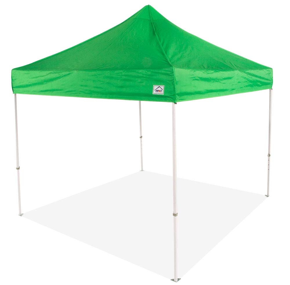 Impact Canopy 283140005-VC 10 x 10 Pop Tent 10x10 Canopy, Kelly Green