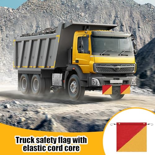 Drapeau pour camion de signalisation contre les dangers de transport