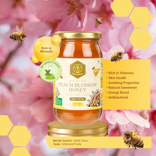 Shiva Organic Peach Blossom Honey – Pure, Raw & Unfiltered (250g) - Image 7