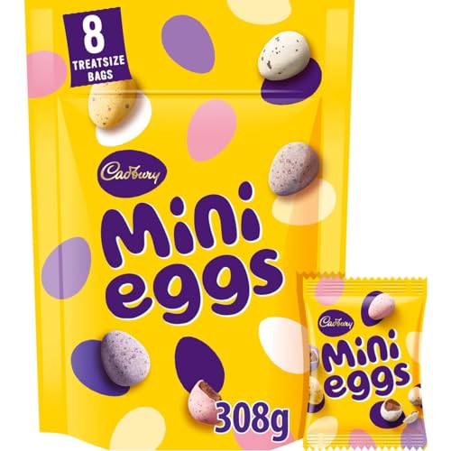Cadbury Dairy Milk Chocolate Mini Eggs Pouch 308g