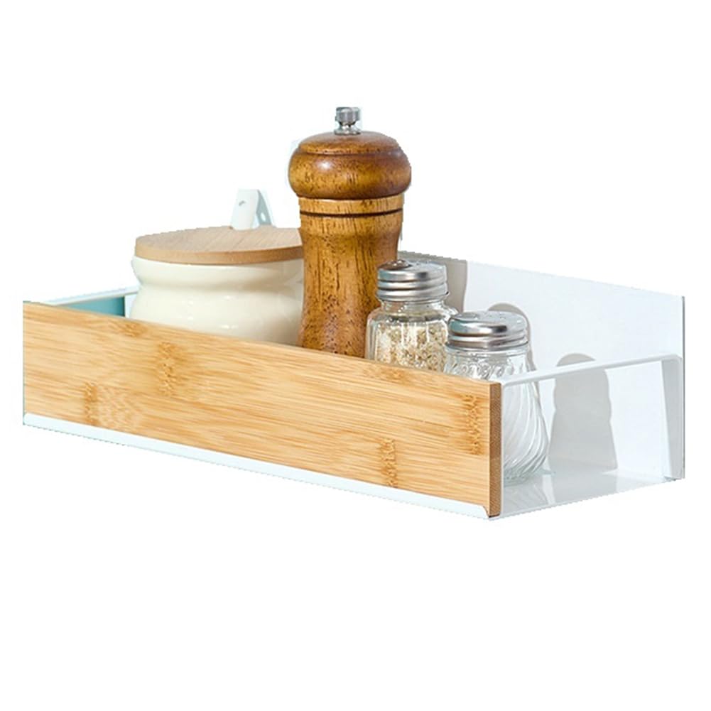 CTRLZS Magnetic Spice Storage Rack for Refrigerator and Oven, Refrigerator Organizer and Storage Rack B