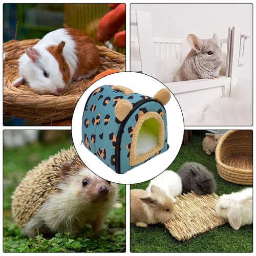 Cachette pour lapin doux - Accessoire de cage pour dormir - 5