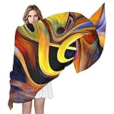 Tamaño: 180 x 90 cm. Ideal como un chal, envoltura de cabeza, hijab o bufandas ligeras para mujer. Se puede llevar alrededor del cuello, la cabeza, la cintura o el pelo, así como en un sombrero o bolso, etc.