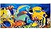 Produktbild Coral Reef Tropical Fish Super Soft Plüsch Baumwolle Strand Bad Pool Handtuch
