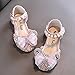 Imagen de Sandalias de moda para niñas en primavera con inserciones de malla para zapatos de baile funcionales