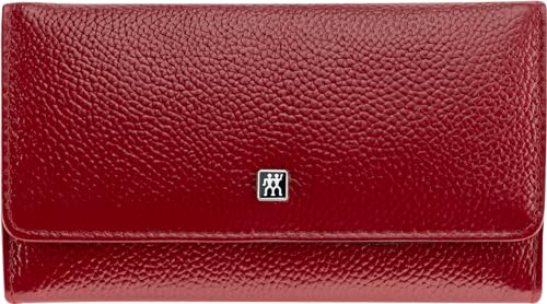 Zwilling Set Manicure, 5 Pezzi, Astuccio A Pressione, Nappa, Pedicure, Con Forbici Per Unghie E Cuticole, Premium, Rosso - 3