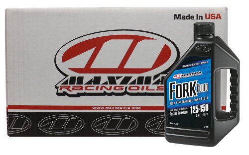 Image of Maxima (CS59901-7-12PK) 7WT Grade-125 /150 Racing Fork Fluid - 1 Liter, (Case of 12)