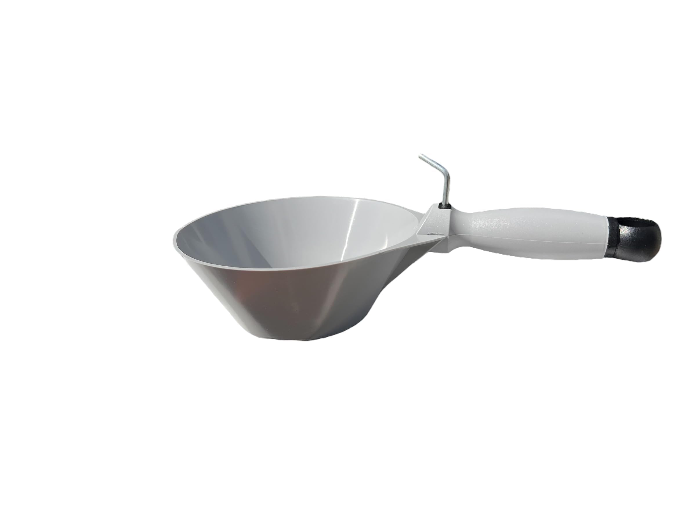 Skimflex Bucket Scoop Plaster Tools Â– 165Mm & 200Mm Flexible, Rigid, Galvanised & Curved Spatula Scoops With Cork Or Rubber Handle Â– Pan Style & Scraper Type For Render & Plaster (165Mm Flexible)
