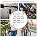 MiOYOOW 10Pcs Bike Headset Spacers, 5/10mm Bike Fork Steerer Headset Spacers Aluminum Alloy Handlebar Stem Spacers for 1-1/8 Inch Stem (Silver)