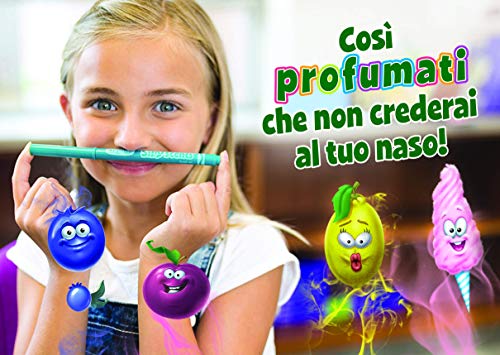 CRAYOLA I Profumelli Pennarelli Lavabili Profumati, Punta Media, per Scuola e Tempo Libero, Colori Assortiti, 10 Pezzi, 58-5071 - immagine 6