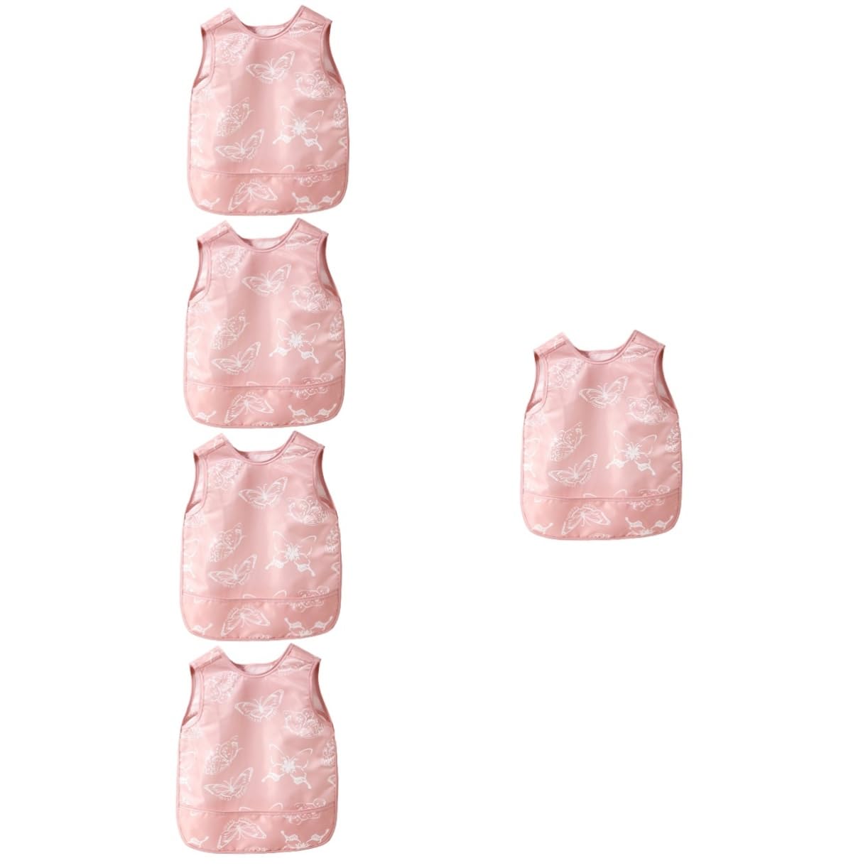 ibasenice isst Lätzchen bibs babylätzen -Schlabberlatz wasserdichte Schürze Kinder malen Schürze Lätzchen zum Füttern von Babys zum Füttern von Babys Polyester