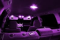 Vista 5 de XtremeVision LED interior para Acura MDX 2001-2006 (14 piezas) kit de LED interior rosa + herramienta de instalación