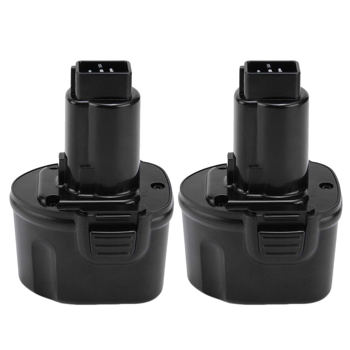 Hanaix 2Pack 4800mAh Replacement for Dewalt 7.2V Battery DW9057 DE9057 DE9085,Compatiblw with Dewalt 7.2v Tool DW920K DW920K2 DW925K DW925K2 DW968K