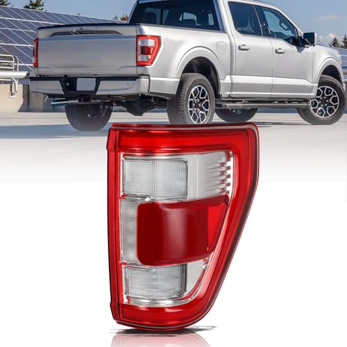 Image of Aosky LED Tail Light Assembly Compatible with 2021-2023 Ford F150 with Blind Spot Rear Taillight Brake Signal Lamp RH (Right Passenger Side)