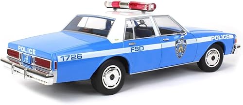 Miniatura 3 de Greenlight 1/18 1990 Chevrolet Caprice, Departamento de Policía de la Ciudad de Nueva York, Colección Artesana 19106