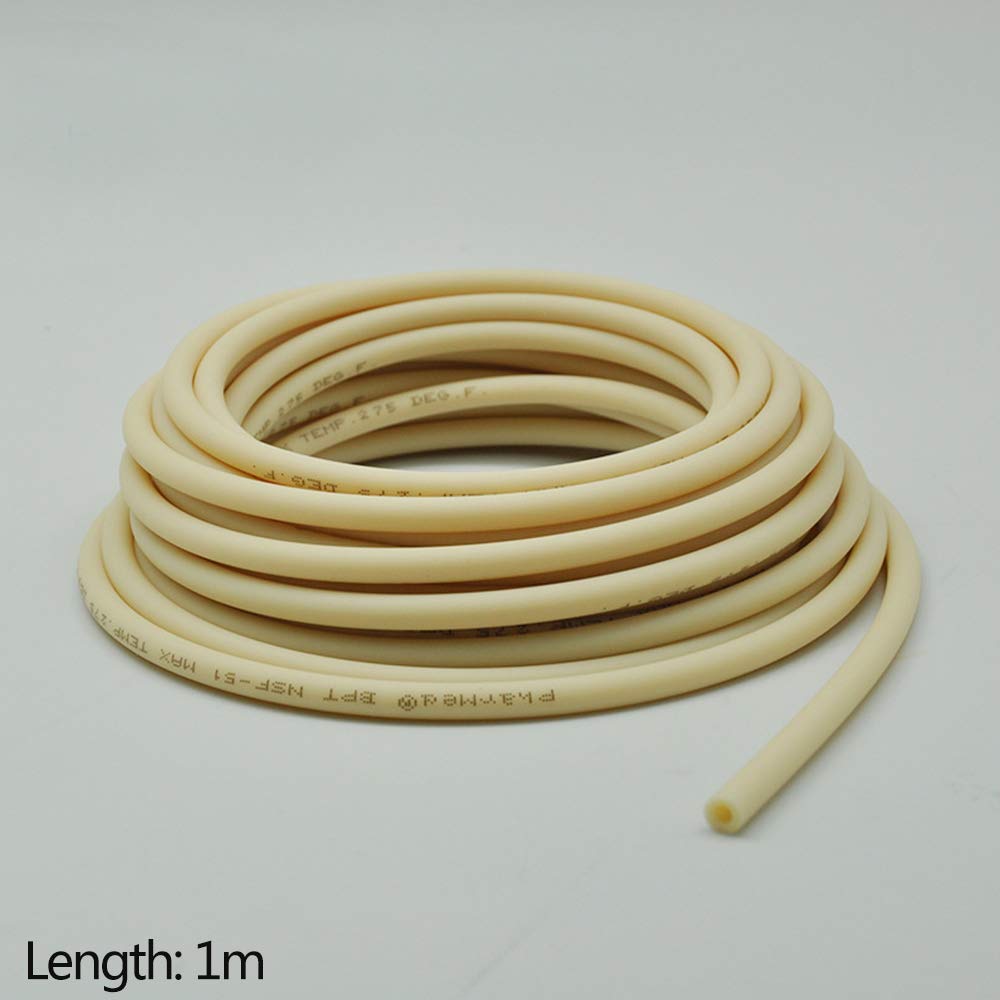 Blackr Tube de Pompe Péristaltique, 1 m BPT, Résistant à la Corrosion, Chaleur, Rayonnements et UV, Diamètre Intérieur 1,5 mm, Extérieur 3,5 mm, 100 cm