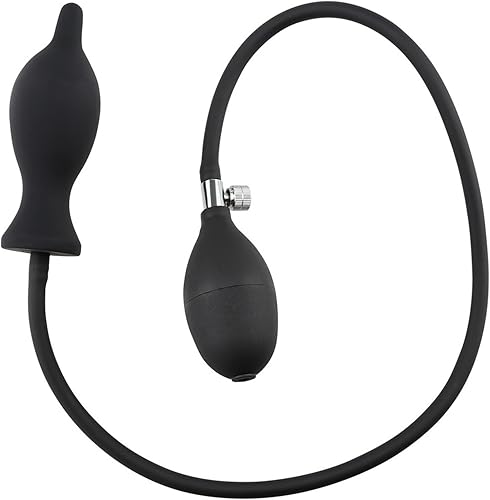 Consolador anal de silicona de gran tamaño para inflar el trasero anal dilatador anal expandible lleno de aire con bomba grande consolador juguetes