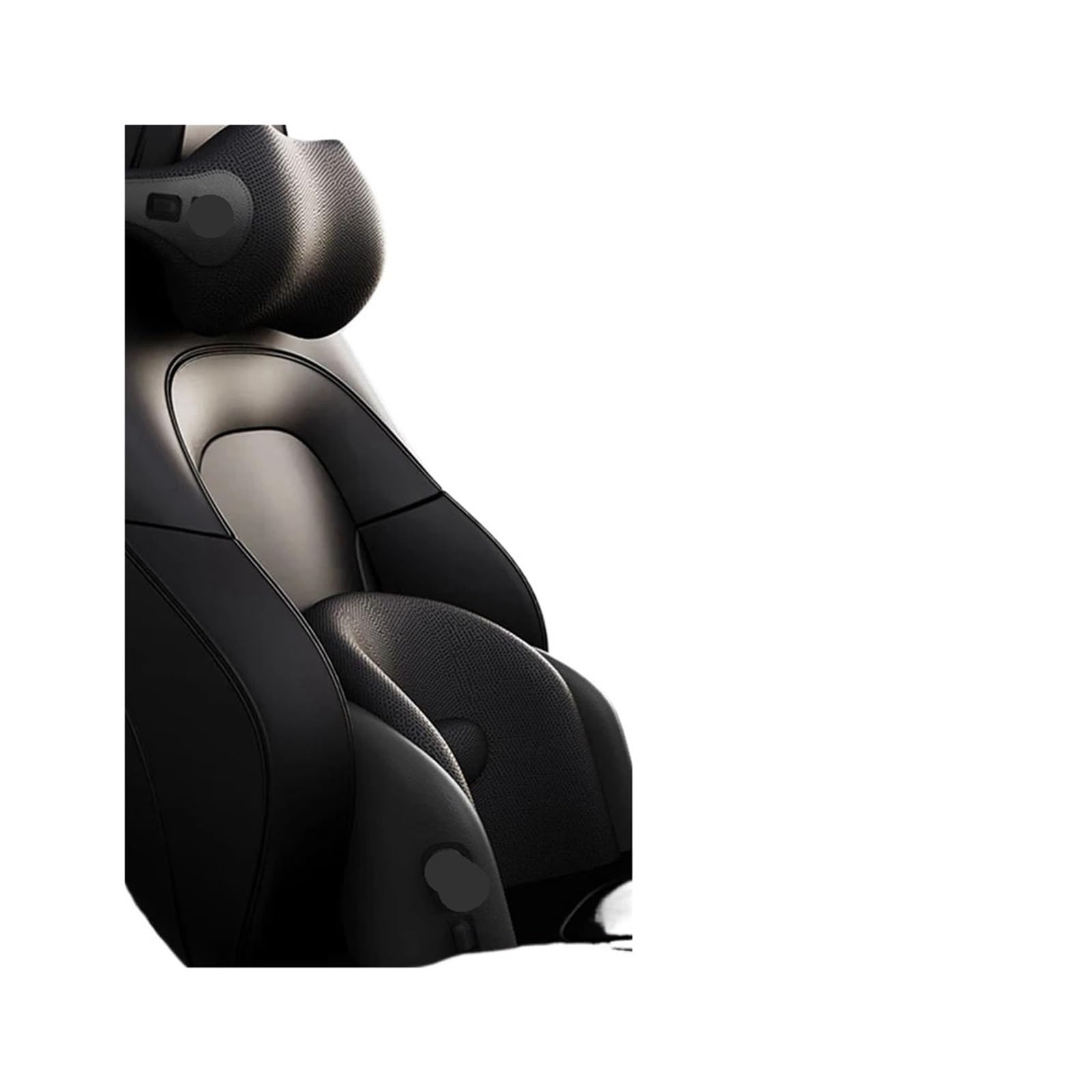 Poggiatesta per seggiolino auto Massaggio per auto Cuscino di supporto per il collo Cuscino per sedile posteriore Poggiatesta Supporto per simulazione Massaggio umano(Brown pillow)