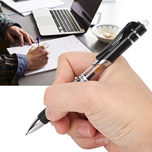 Pack 12 bolígrafos de tinta gel 0.5mm negro Haofy