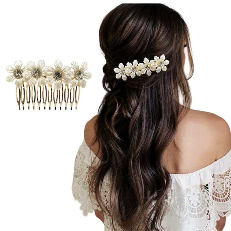 Ansh Artificial Flower Made Hair Accessories And Comb Hair Pin for Women – 2726 Pack of 1 Ansh Artificial Flower Made Hair Accessories And Comb Hair Pin for Women – 2726 Pack of 1